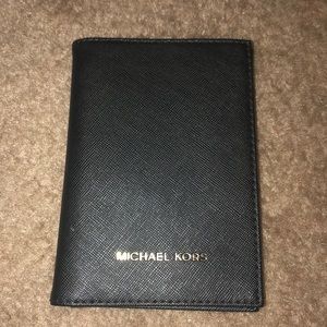 Travel leather passport wallet